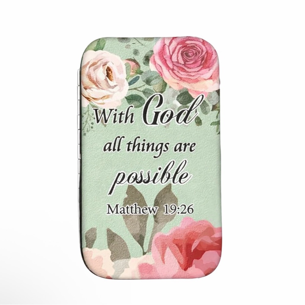 Bible Verse 8-Piece Manicure Nail Kit, Pick One NWOT - Picture 4 of 4
